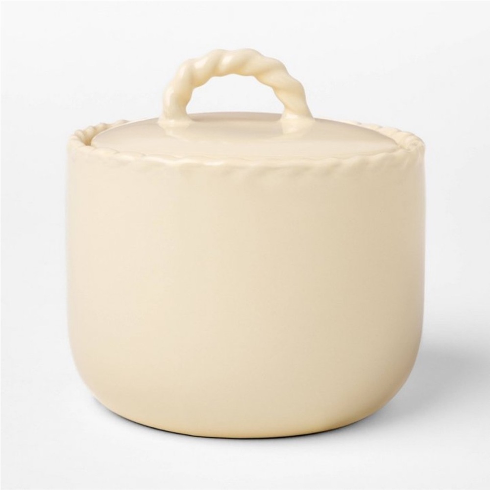 Studio McGee 3-Wick 18oz Ceramic Jar Candle with Lid Lavender Blanc -Threshold™